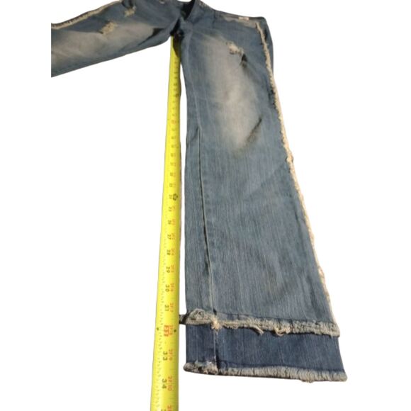 Alloy Apparel Junior's Size 13 X 35 Tall Cybill Mid Rise Skinny Jeans - Vintage - Picture 4 of 9